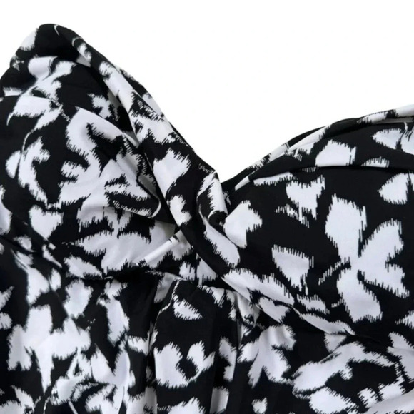 SWIM SOLUTIONS Bust Support Flyaway Convertible Tankini Swim Top Size 14 NWT - Picture 6 of 11